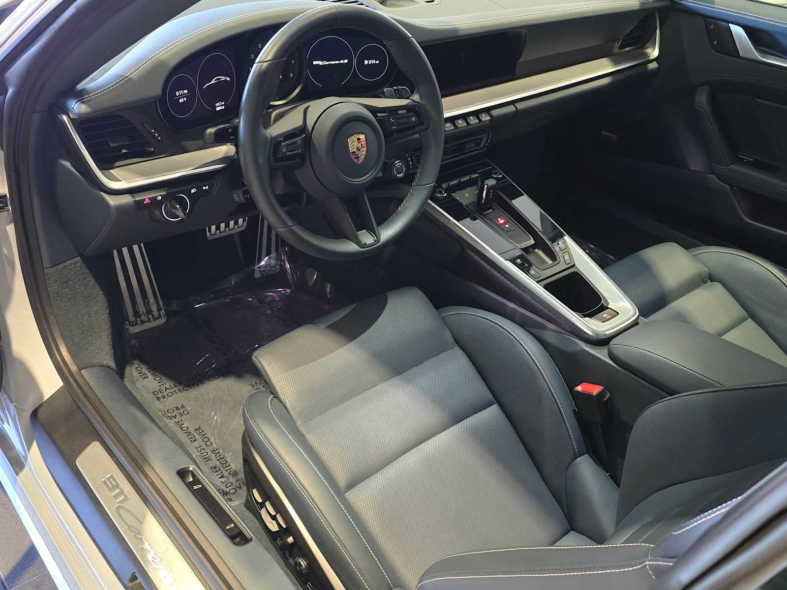 2024 Porsche 911 — interior view