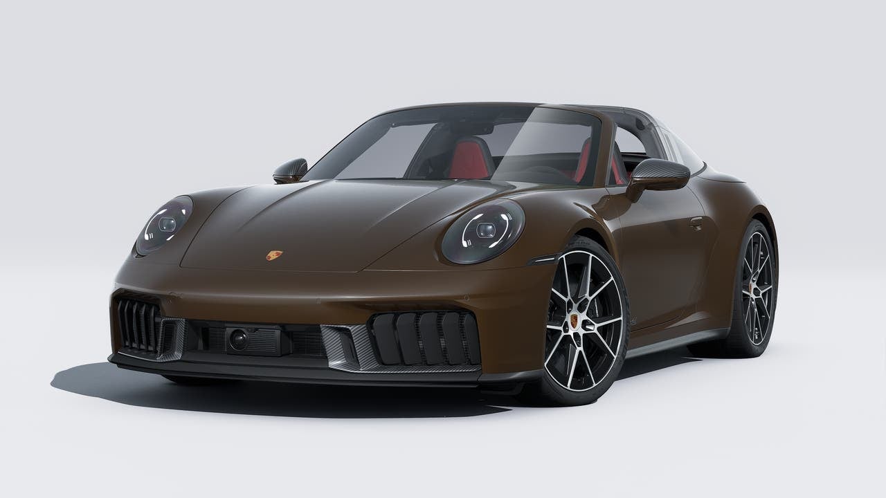 2026 Porsche 911 911 Targa 4 GTS in Paint To Sample — front three-quarter view