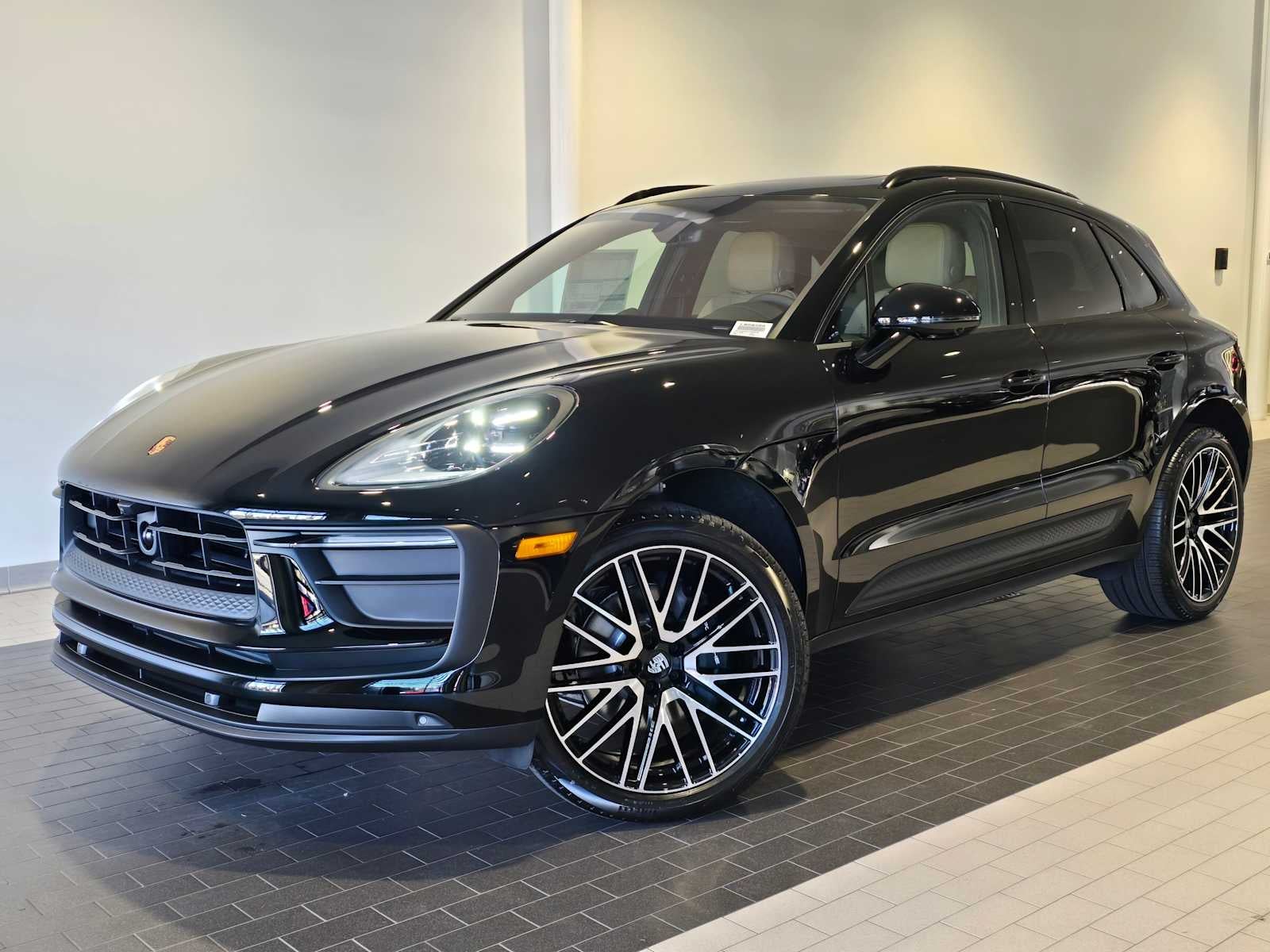 2026 Porsche Macan Macan in Black — front three-quarter view