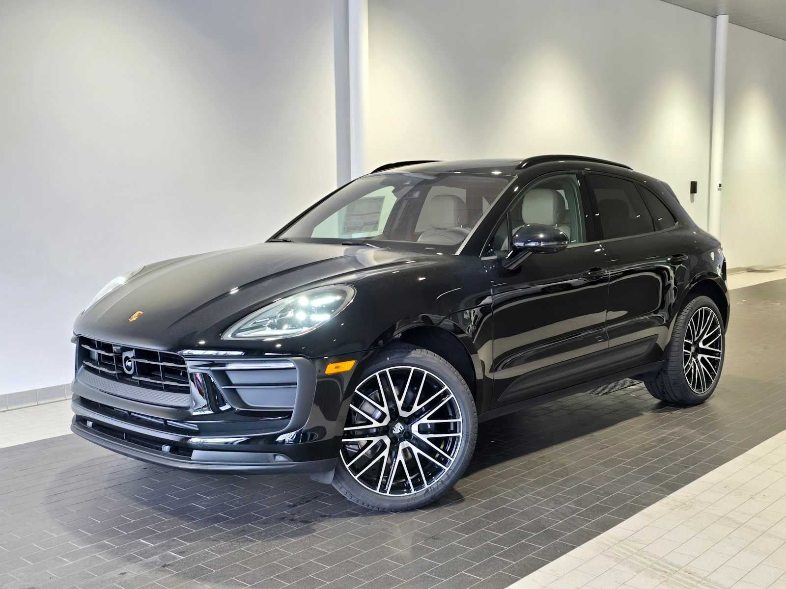 2026 Porsche Macan Macan in Black — front three-quarter view
