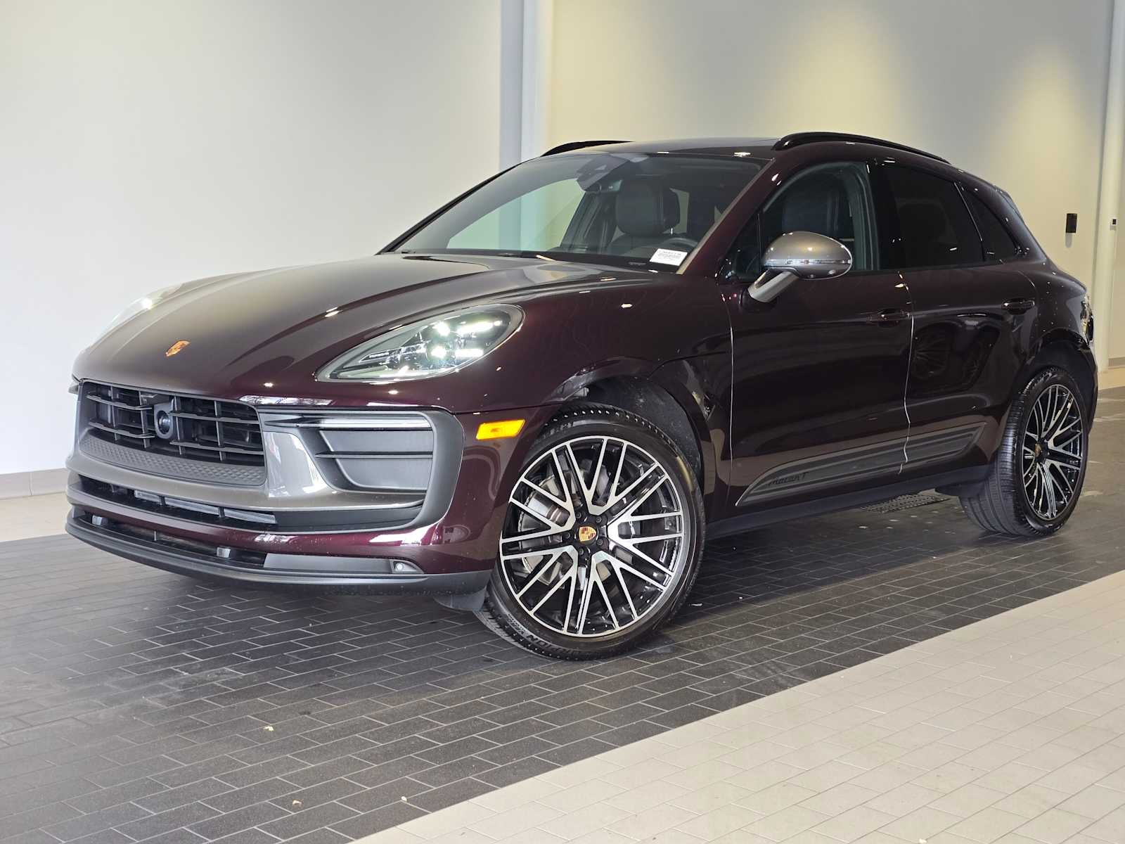 2025 Porsche Macan Macan T in White — front three-quarter view