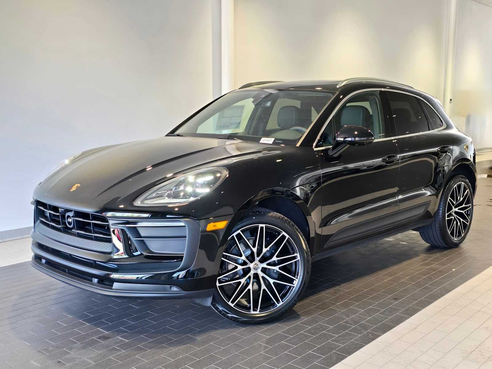 2026 Porsche Macan Macan in Black — front three-quarter view