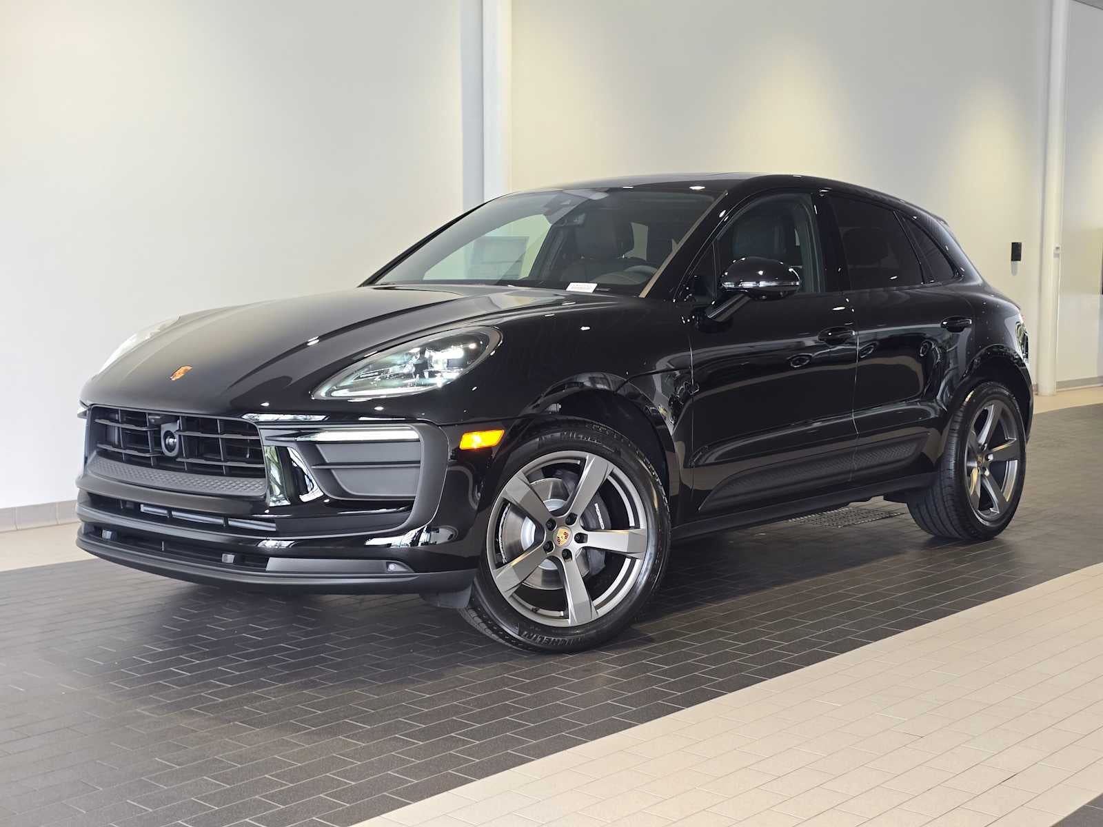 2026 Porsche Macan Macan in Black — front three-quarter view