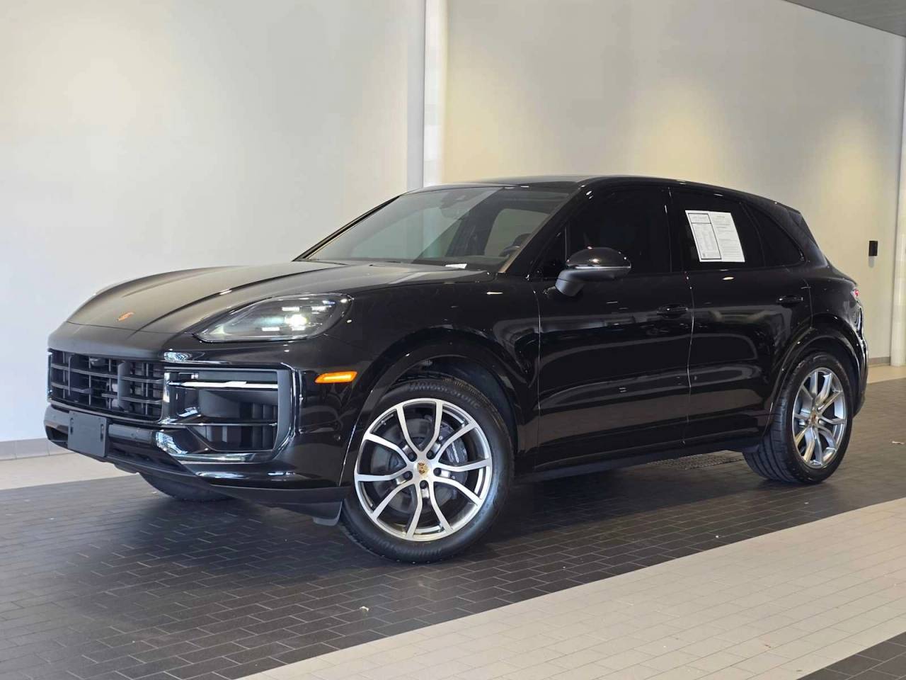 2024 Porsche Cayenne Cayenne (MY24) in Black — front three-quarter view