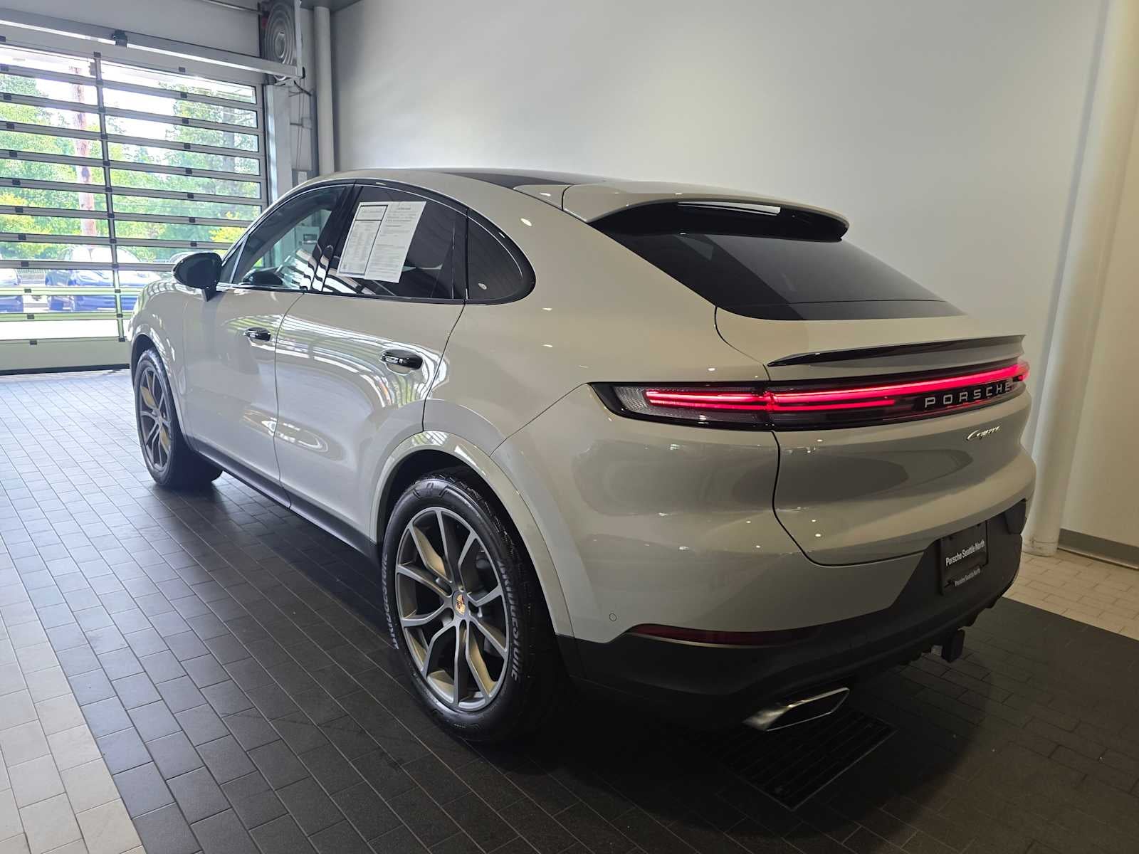 2025 Porsche Cayenne — rear three-quarter view