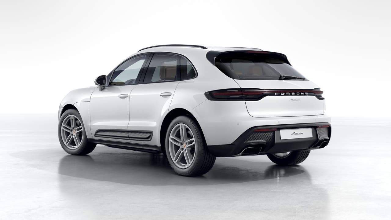 2026 Porsche Macan — rear three-quarter view